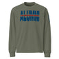 THE Melanated Mecca ALUMNI Heavyweight Long-Sleeved Shirt