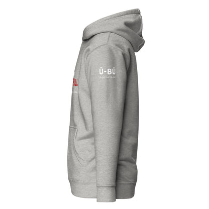 Fye but Full! Atlanta Hoodie - White + Red