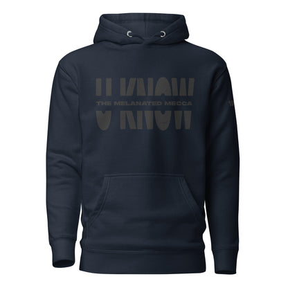 THE Melanated Mecca Unisex Hoodie - Black