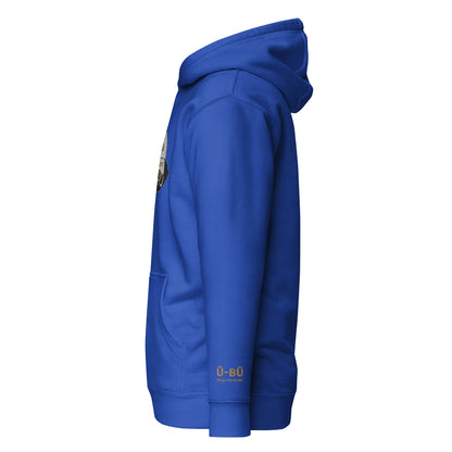 100% Boughietto Embroidered Melanin Poppin Hoodie - Left