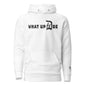 What Up Doe Embroidered Unisex Hoodie - Black