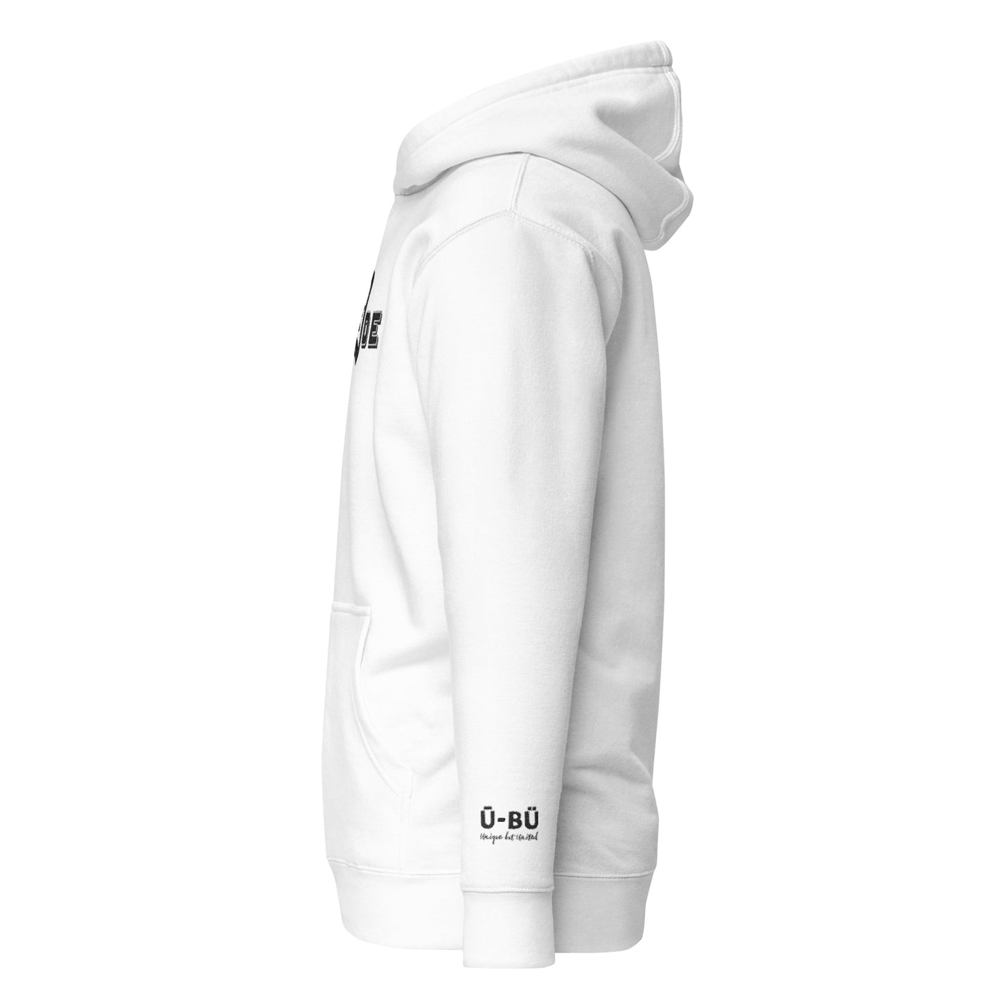 What Up Doe Embroidered Unisex Hoodie - Black