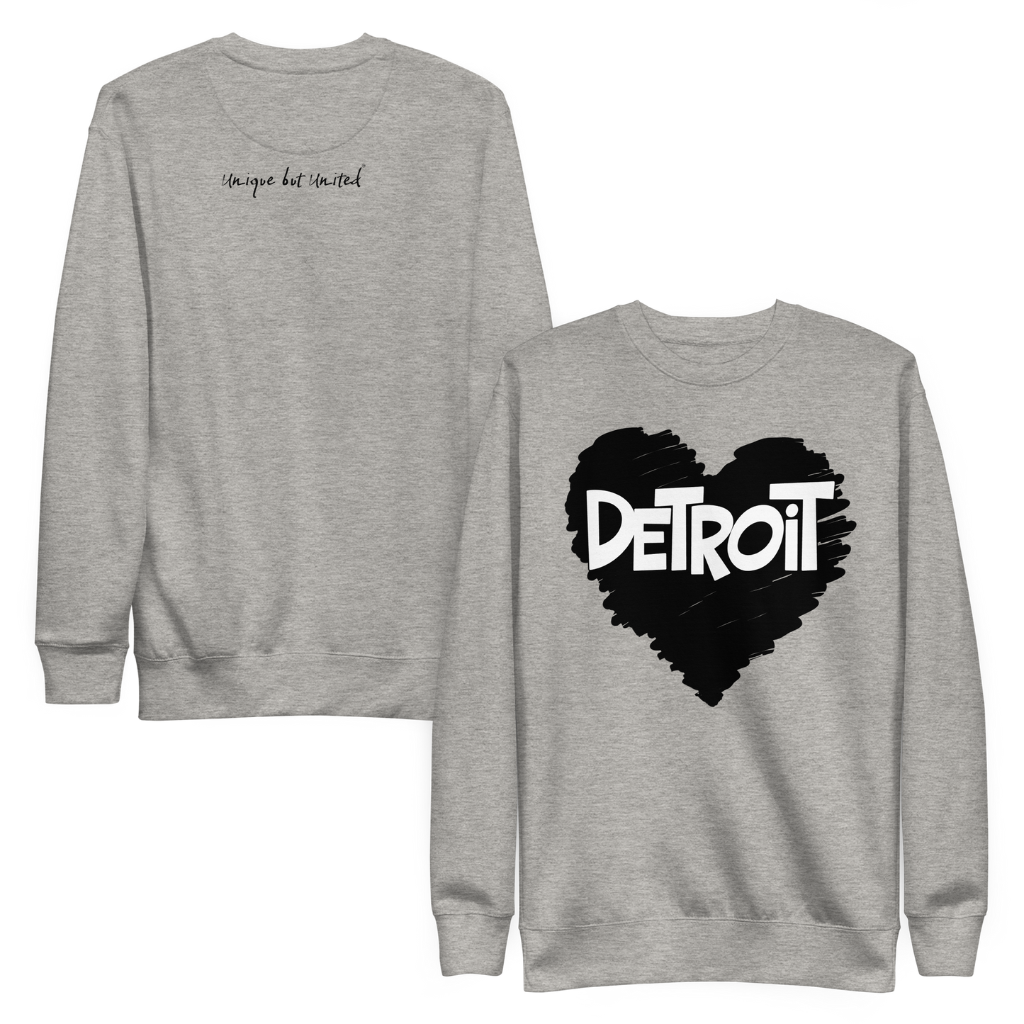 Detroit Love Premium Crew Neck