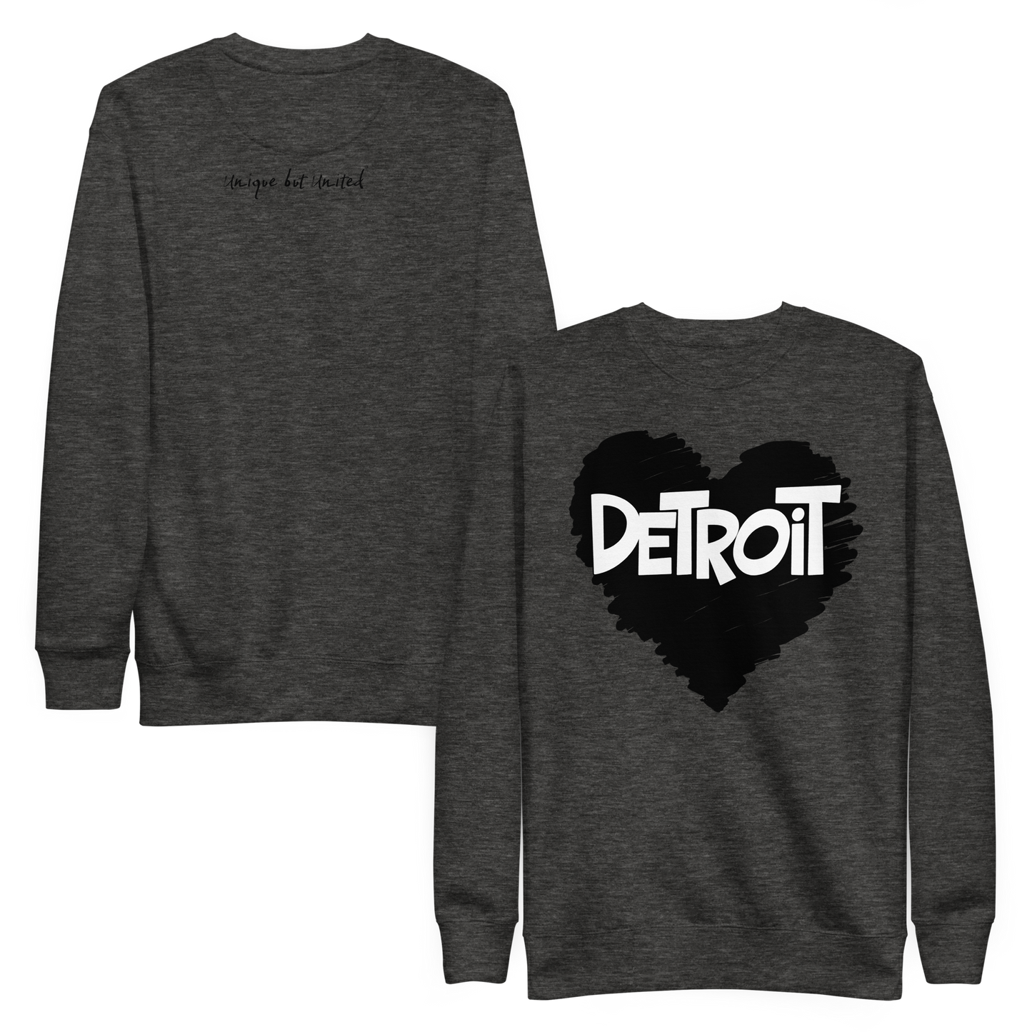 Detroit Love Premium Crew Neck