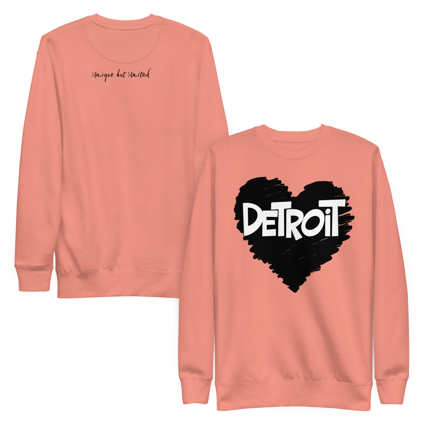 Detroit Love Premium Crew Neck