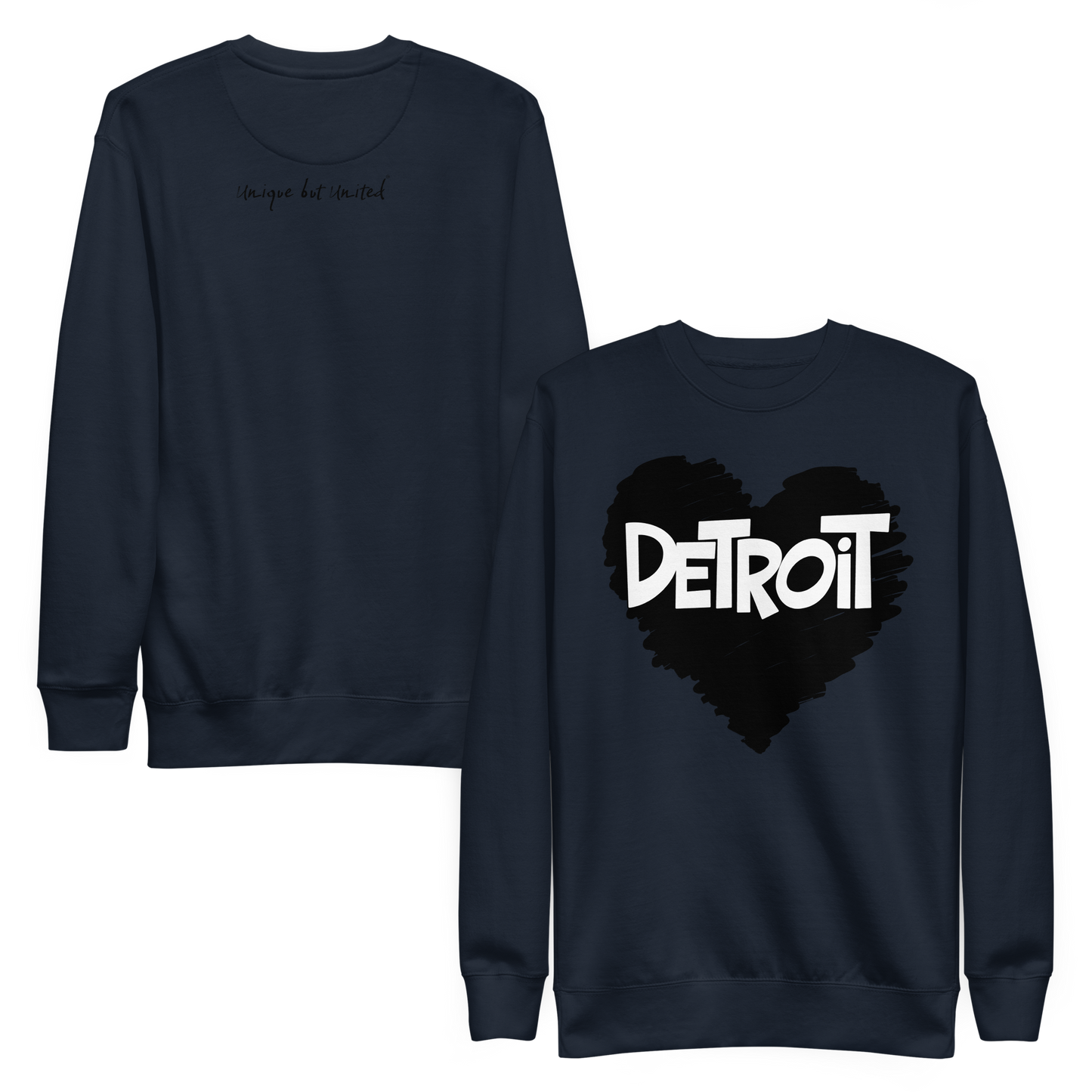 Detroit Love Premium Crew Neck