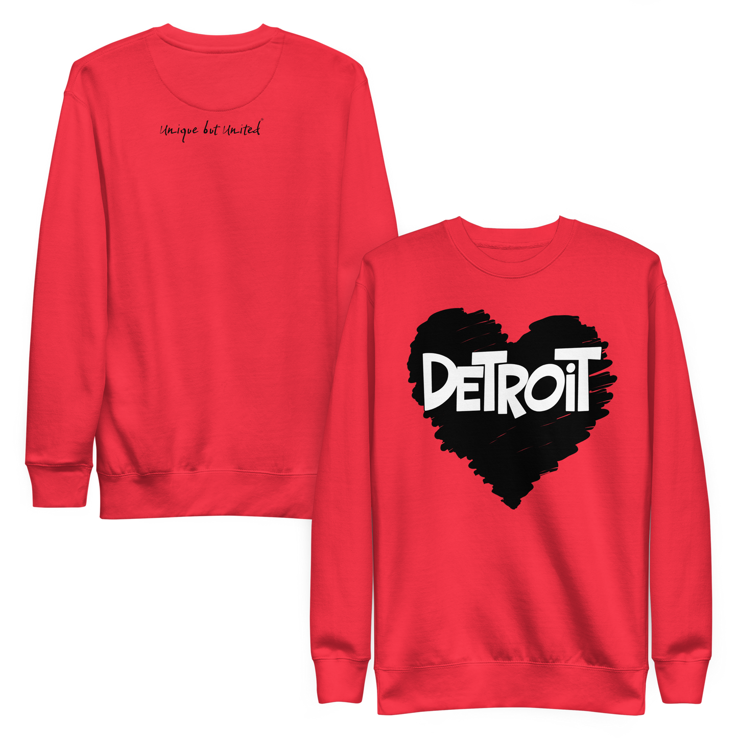 Detroit Love Premium Crew Neck