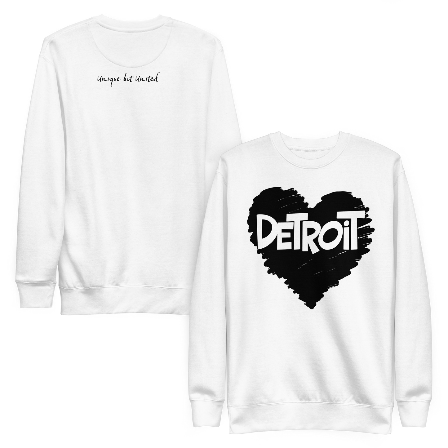 Detroit Love Premium Crew Neck