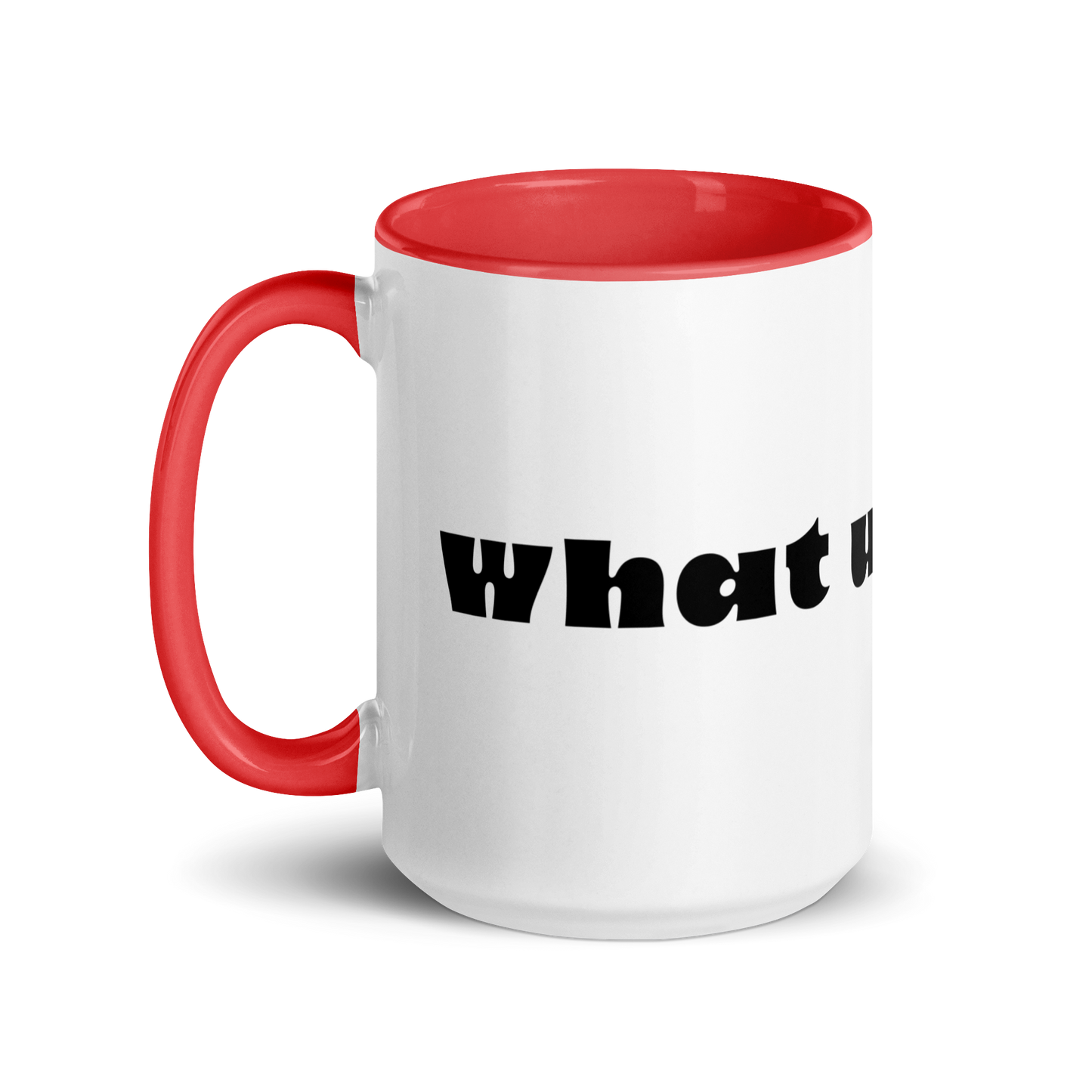 What Up Doe Two-Color Mug