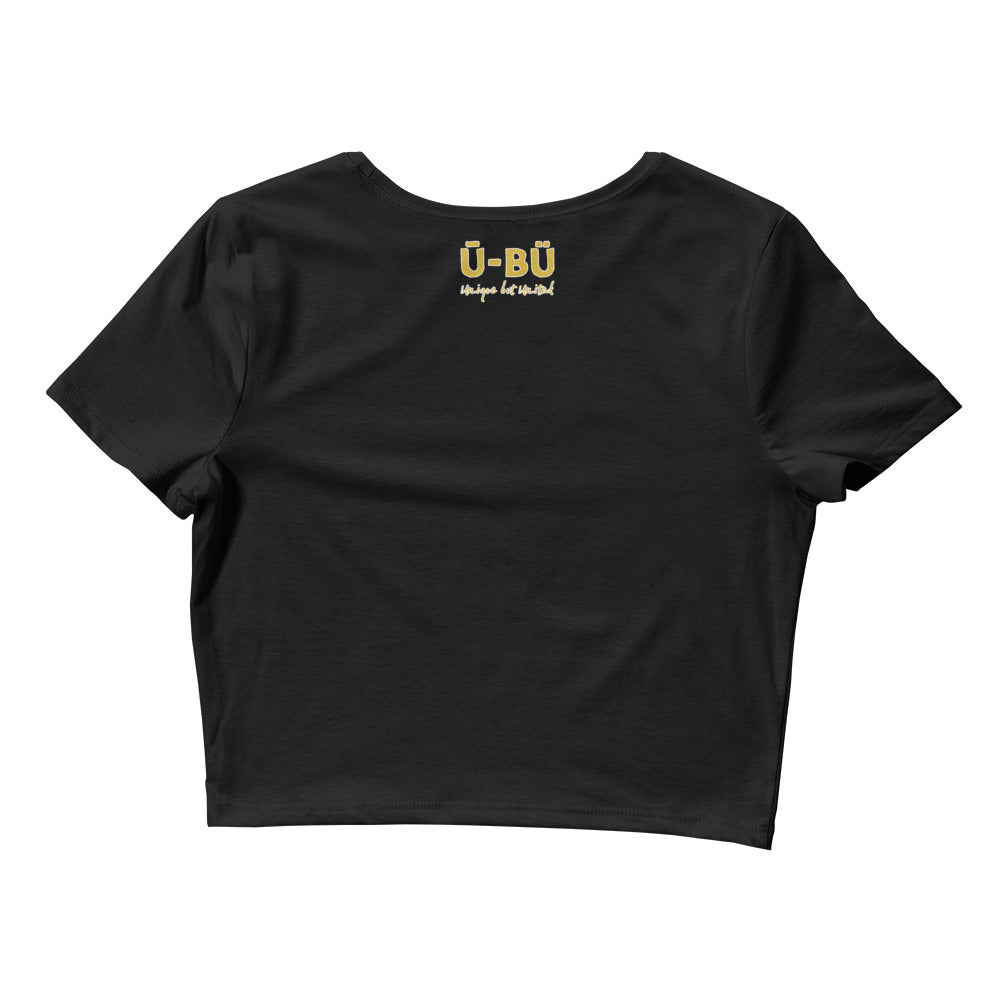 Detroit Boughietto Sis Crop Tee - GOLD