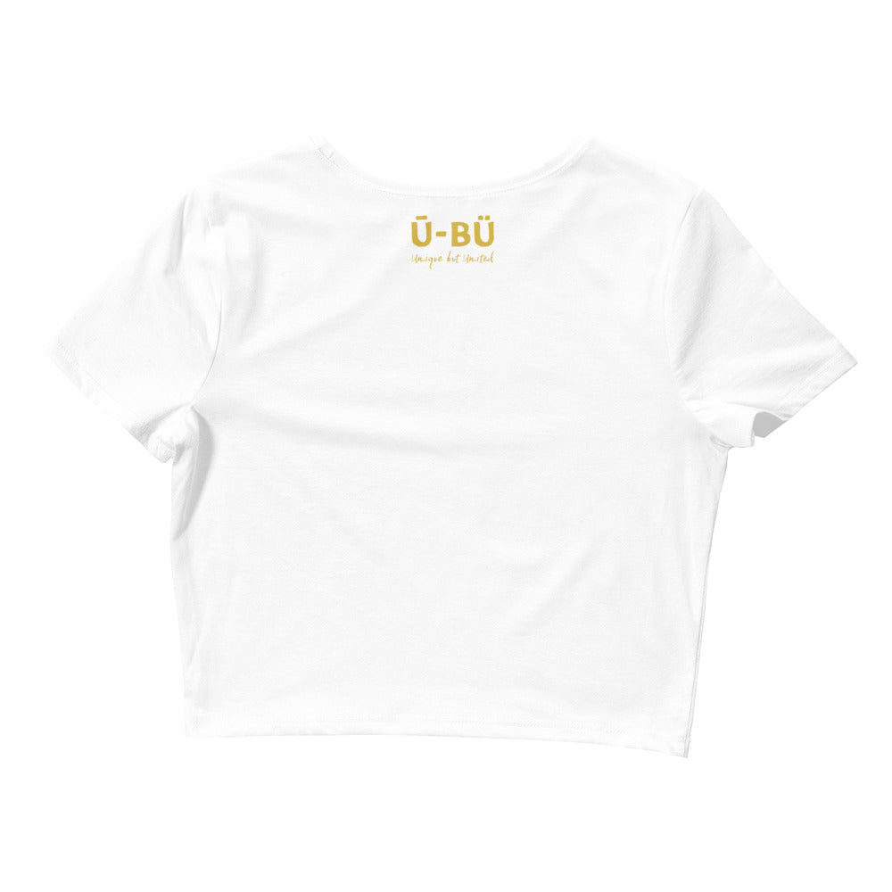 Detroit Boughietto Sis Crop Tee - GOLD