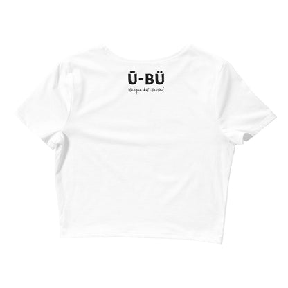 What Up Doe Crop Tee - Black