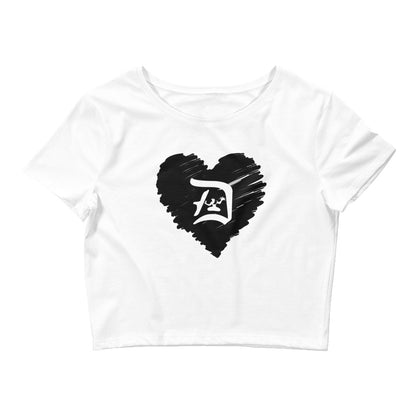 Detroit Love Crop Tee