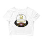 Detroit Boughietto Sis Crop Tee - GOLD