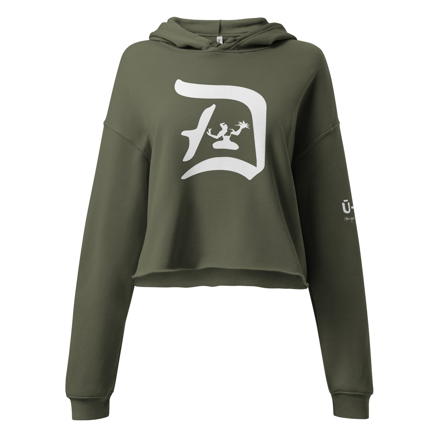 Detroit Spirit Crop Hoodie