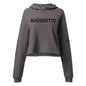 Boughietto Crop Hoodie - Black