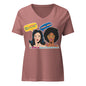 Girls Run The World Women’s V-neck T-shirt